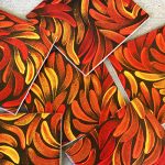 retro art tiles