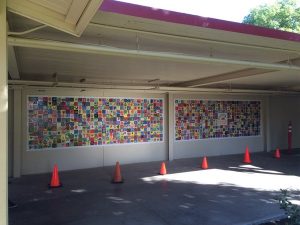 Commemorative Tile Walls for school