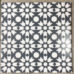 Decorative floor tiles PALMER