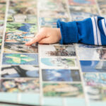 exterior art tiles for library display