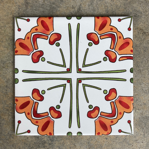 Waterline Tile Mexican style
