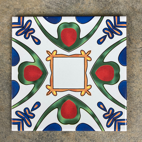 Waterline Tile Mexican style