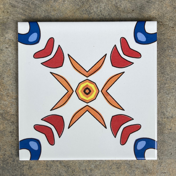 Waterline Tile Mexican style