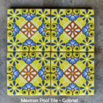 colourful patterned mexican tiles