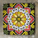 colourful patterned mexican tiles