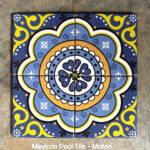 traditional mexican pool tiles