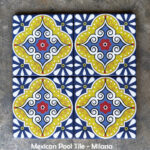colourful patterned mexican tiles