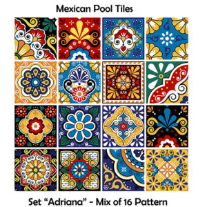 mexican mosaic tiles for swimming pools