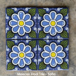 traditional colourful patterned mexican tiles